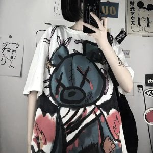 Anime Emo Bear Women's Tee