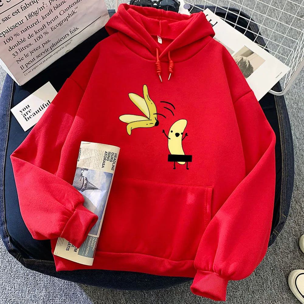 Cheeky Naked Banana Unisex Hoodies - Image 12