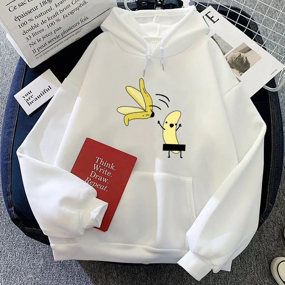 Cheeky Naked Banana Unisex Hoodies - Image 2