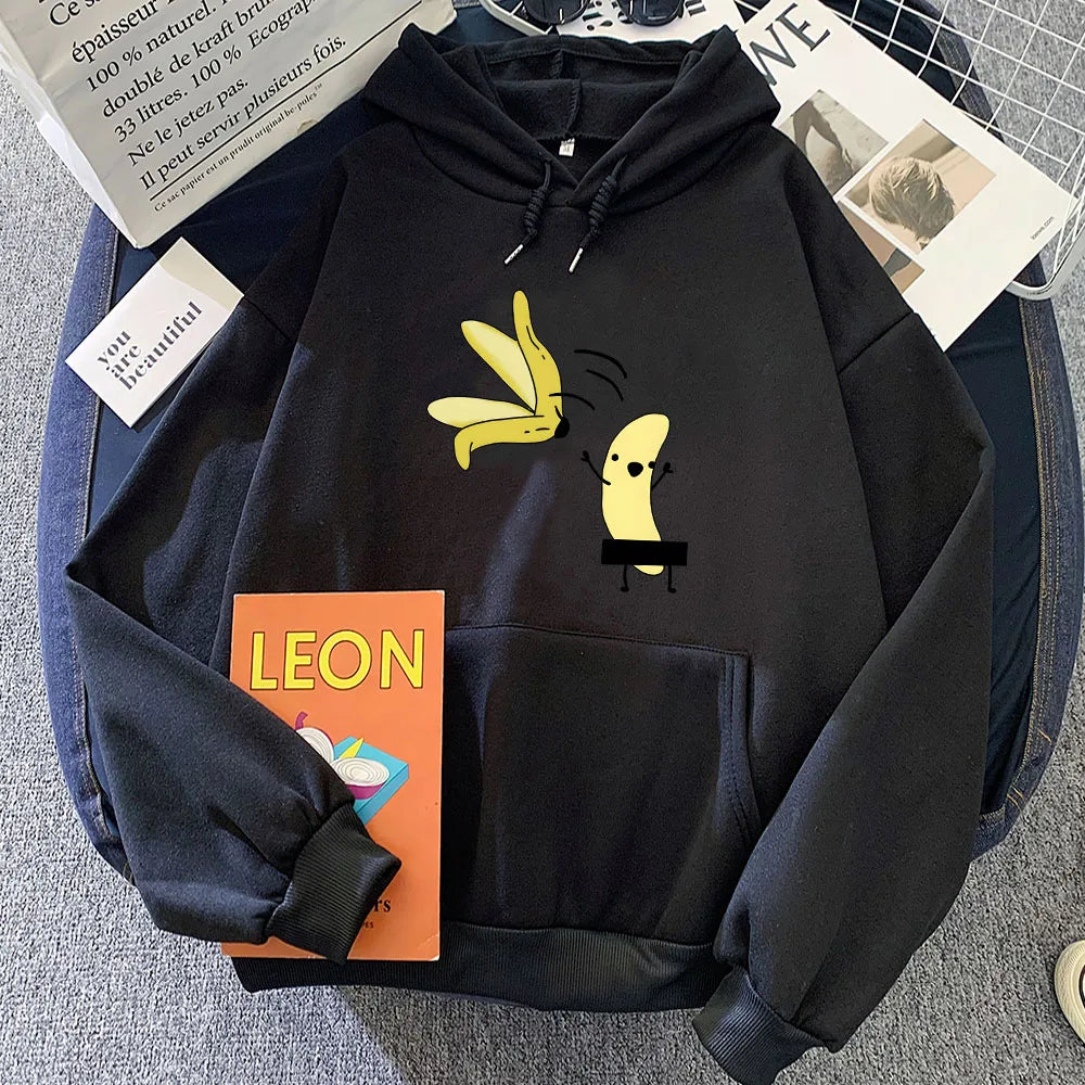 Cheeky Naked Banana Unisex Hoodies - Image 4