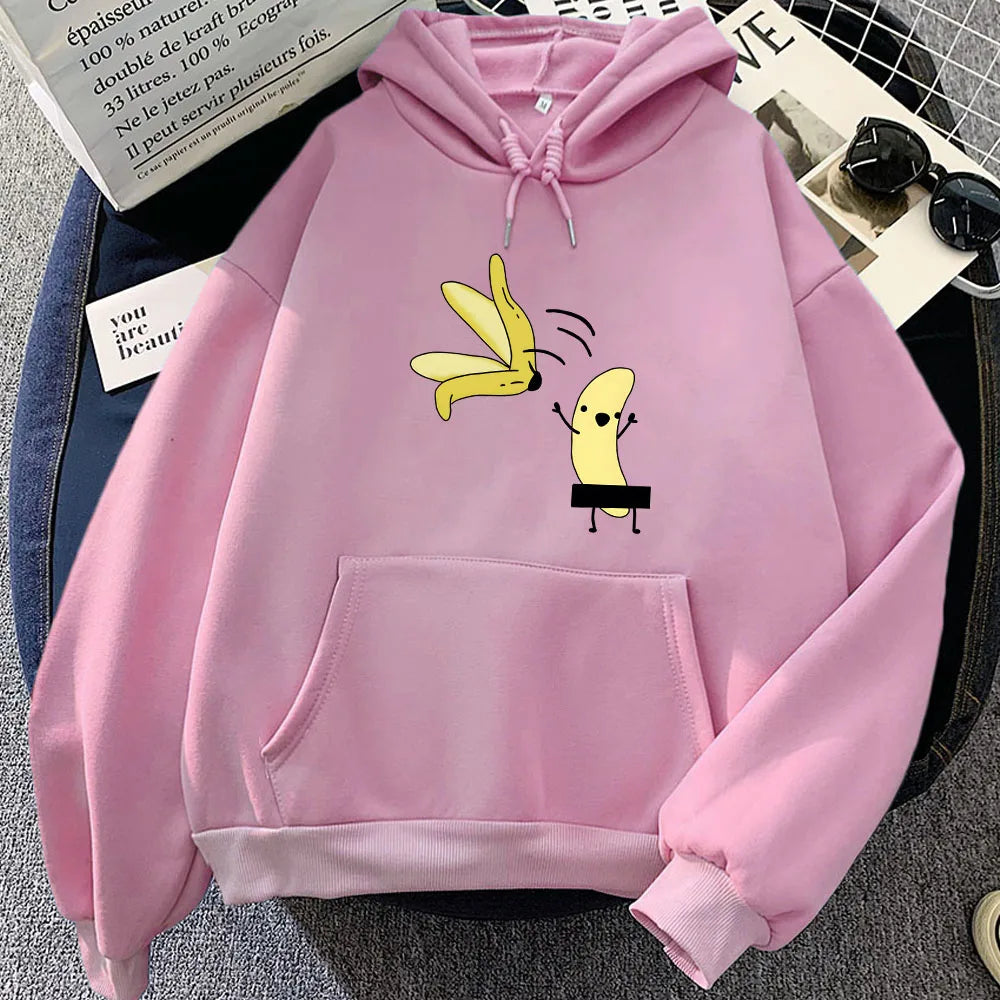 Cheeky Naked Banana Unisex Hoodies - Image 5