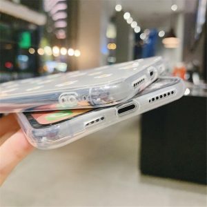 Clear Summer Daisy iPhone Case