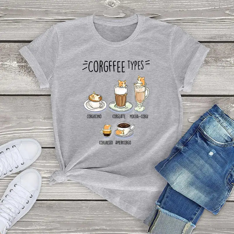 Corgi Corgfee Type Dog Tee - Image 7