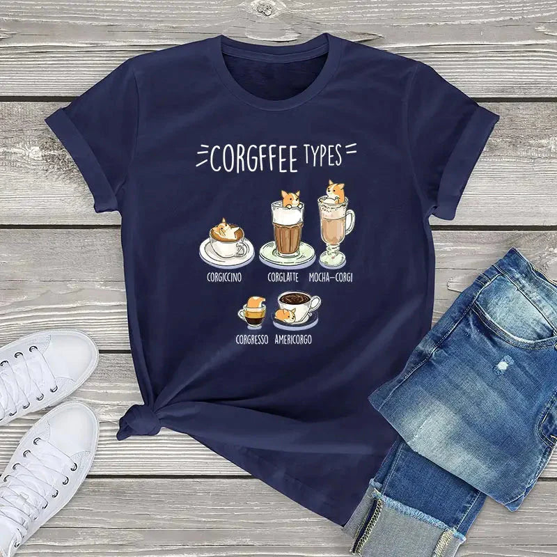 Corgi Corgfee Type Dog Tee - Image 8