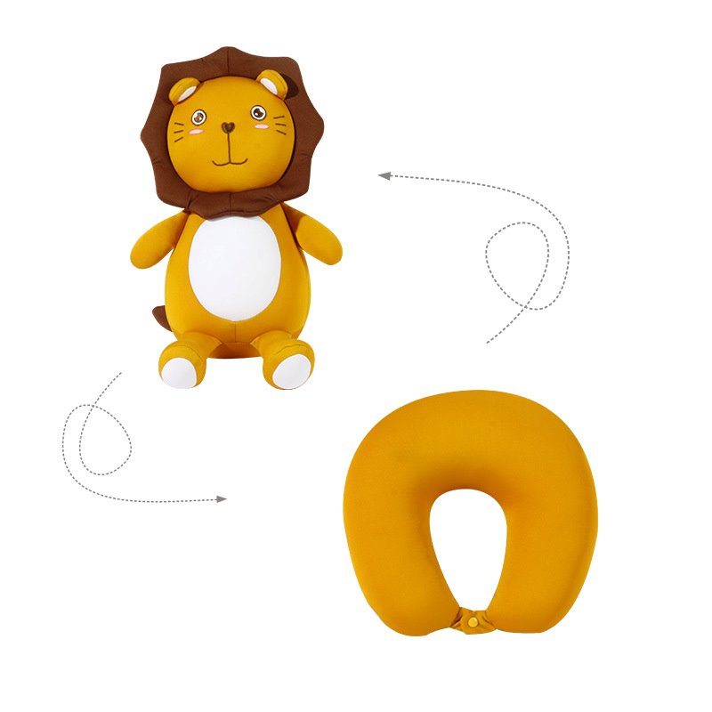Dino 2 in 1 Travel Neck Support Pillow & Plushie - Image 5