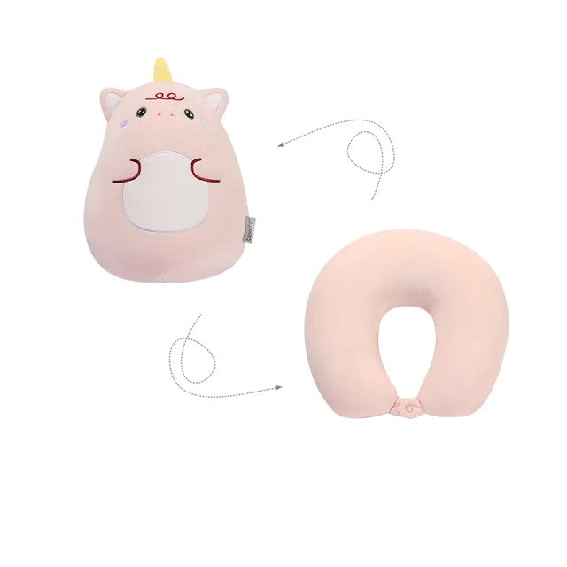 Dino 2 in 1 Travel Neck Support Pillow & Plushie - Image 6