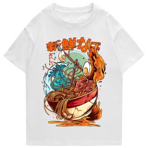Flaming Hot Wagyu Ramen Unisex Cotton Tee