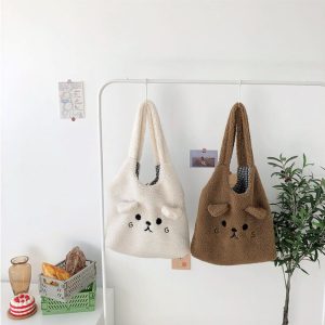 Fluffy Pup Tote
