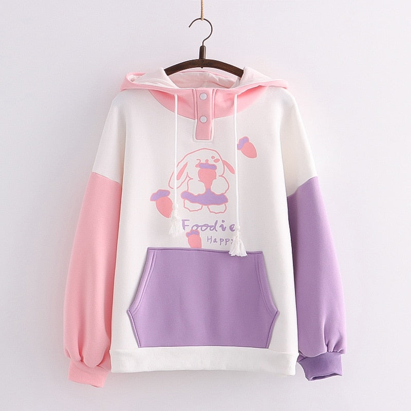 Foodie Bunny Hoodie - Image 2