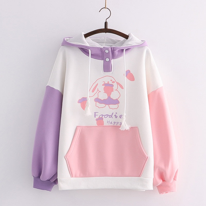 Foodie Bunny Hoodie - Image 3