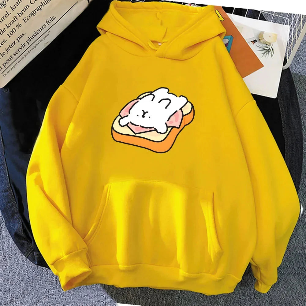 Ham Toastie Luckie the Dog Unisex Hoodie - Image 11
