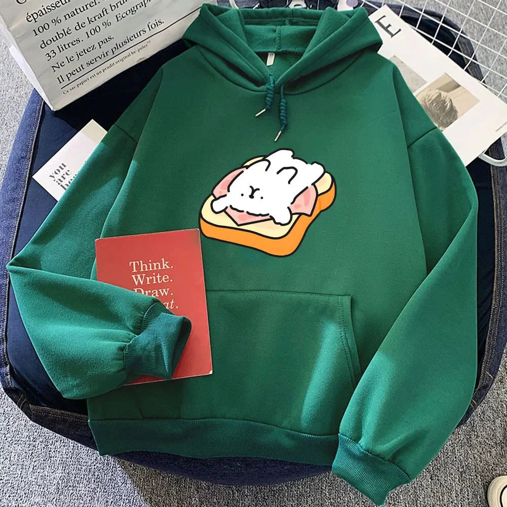 Ham Toastie Luckie the Dog Unisex Hoodie - Image 13