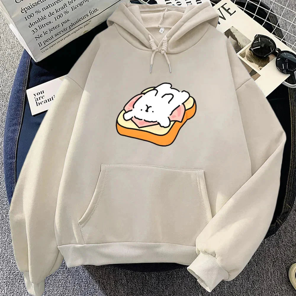 Ham Toastie Luckie the Dog Unisex Hoodie - Image 4