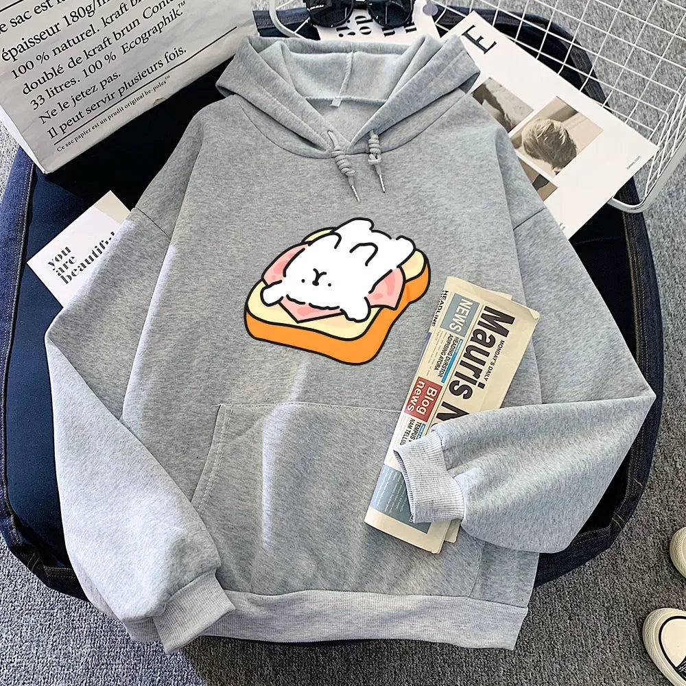Ham Toastie Luckie the Dog Unisex Hoodie - Image 5