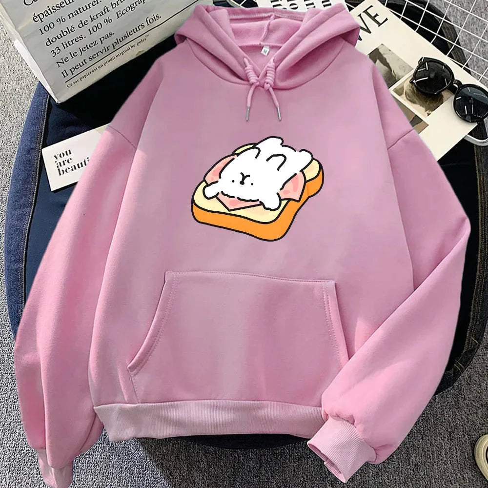 Ham Toastie Luckie the Dog Unisex Hoodie - Image 6