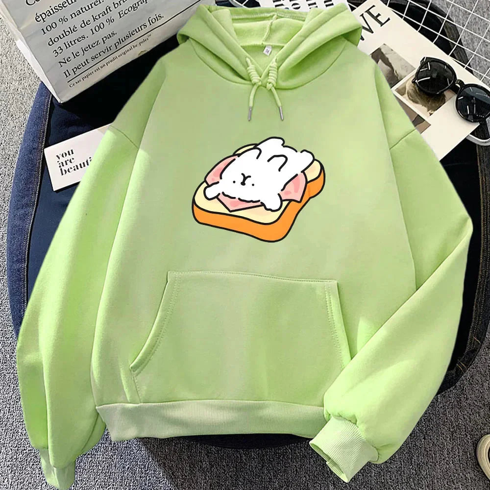 Ham Toastie Luckie the Dog Unisex Hoodie - Image 9