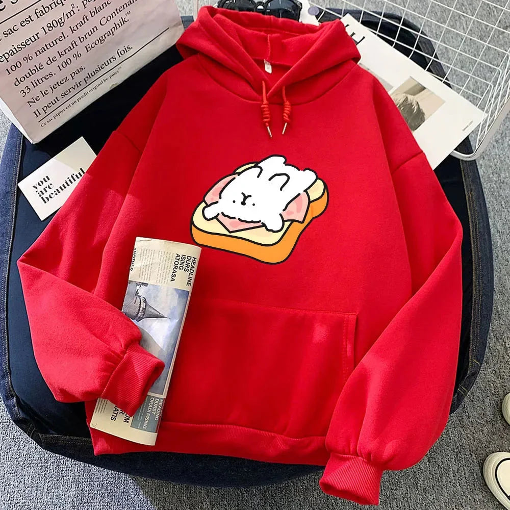 Ham Toastie Luckie the Dog Unisex Hoodie - Image 10