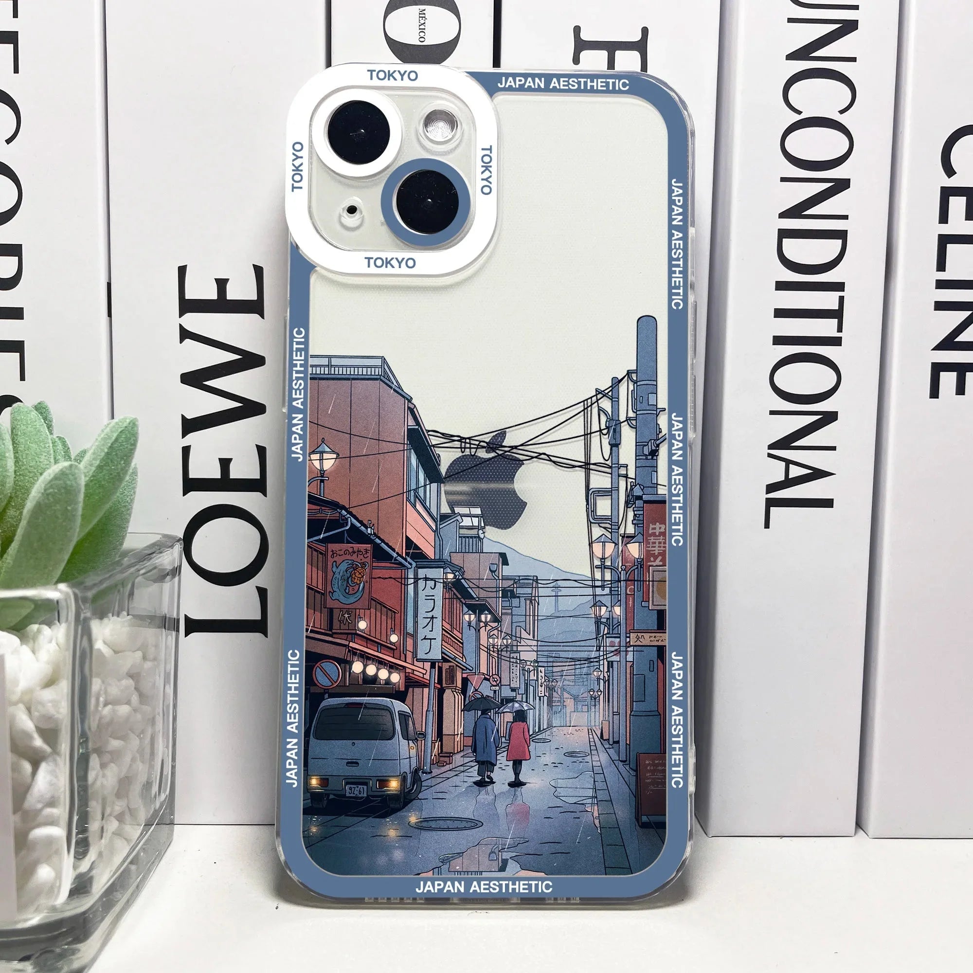 Japanese Aesthetic Streets of Kyoto iPhone Case - Image 2
