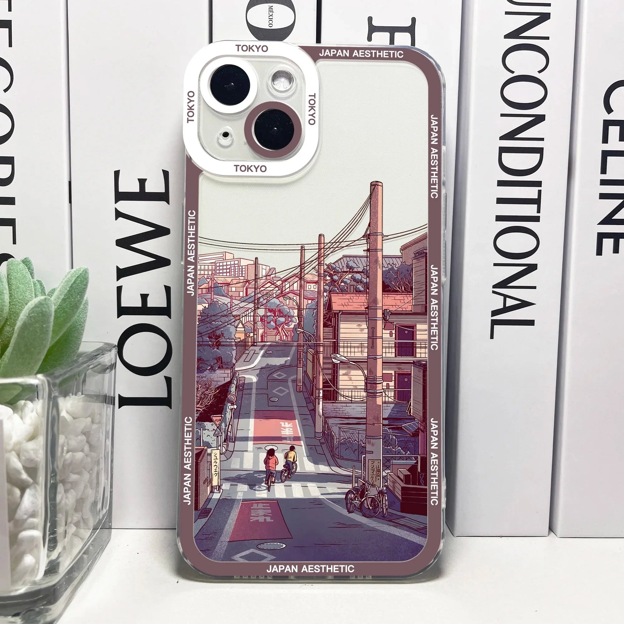 Japanese Aesthetic Streets of Kyoto iPhone Case - Image 3