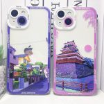 Japanese Aesthetic Temple Castles Osaka Tokyo iPhone Case
