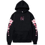 Japanese Cherry Sakura  Hoodies Long Sleeve