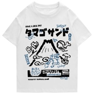 Japanese Mount Fuji Unisex Tee