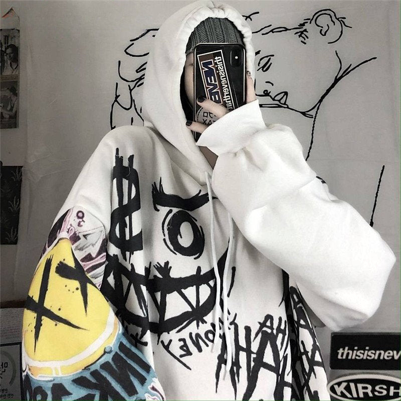 Japanese-themed Style Kei Clothes Gothic Hoodie