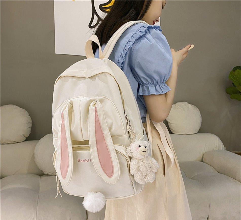 Kawaii Bunny Ears Backpack Bag