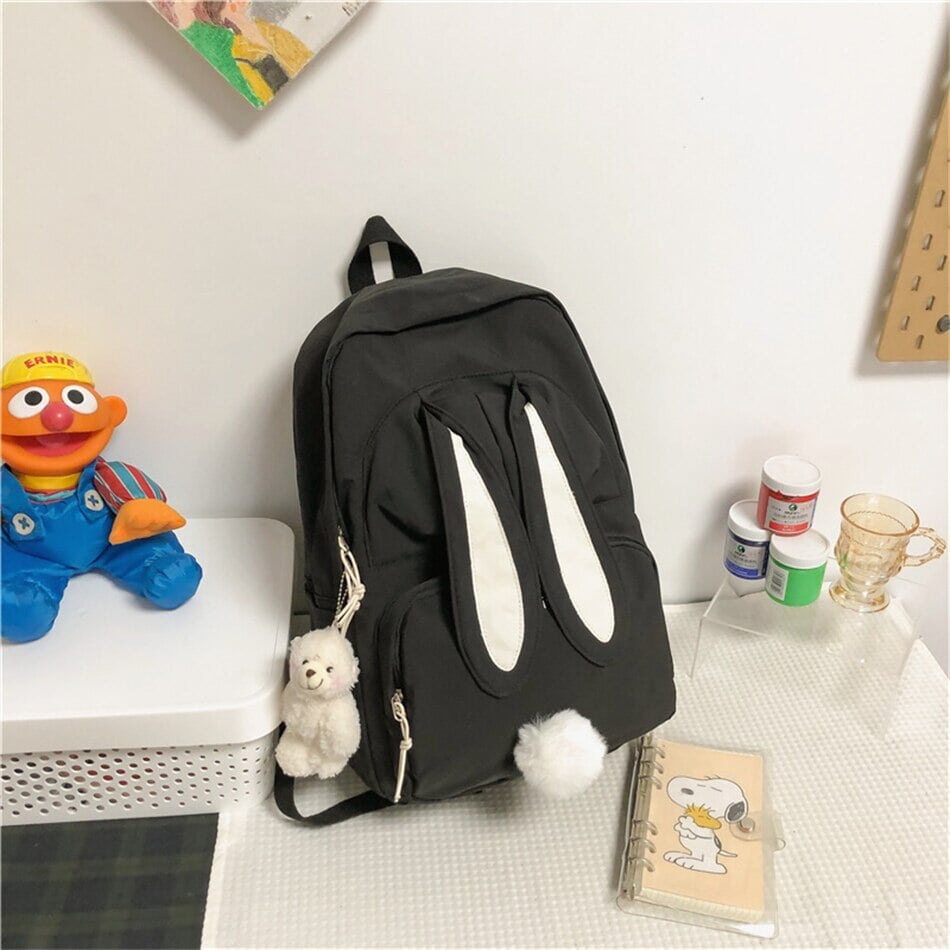 Kawaii Bunny Ears Backpack Bag - Image 4