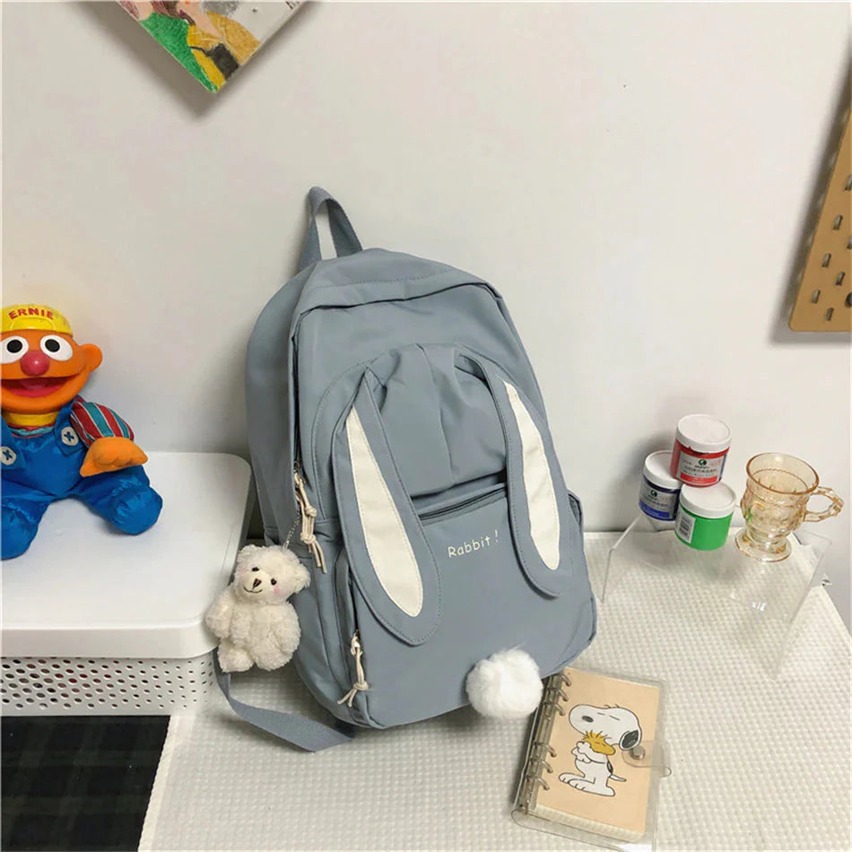 Kawaii Bunny Ears Backpack Bag - Image 5