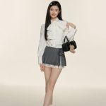 Kawaii Lace Bow Mini Ruffle Skirt