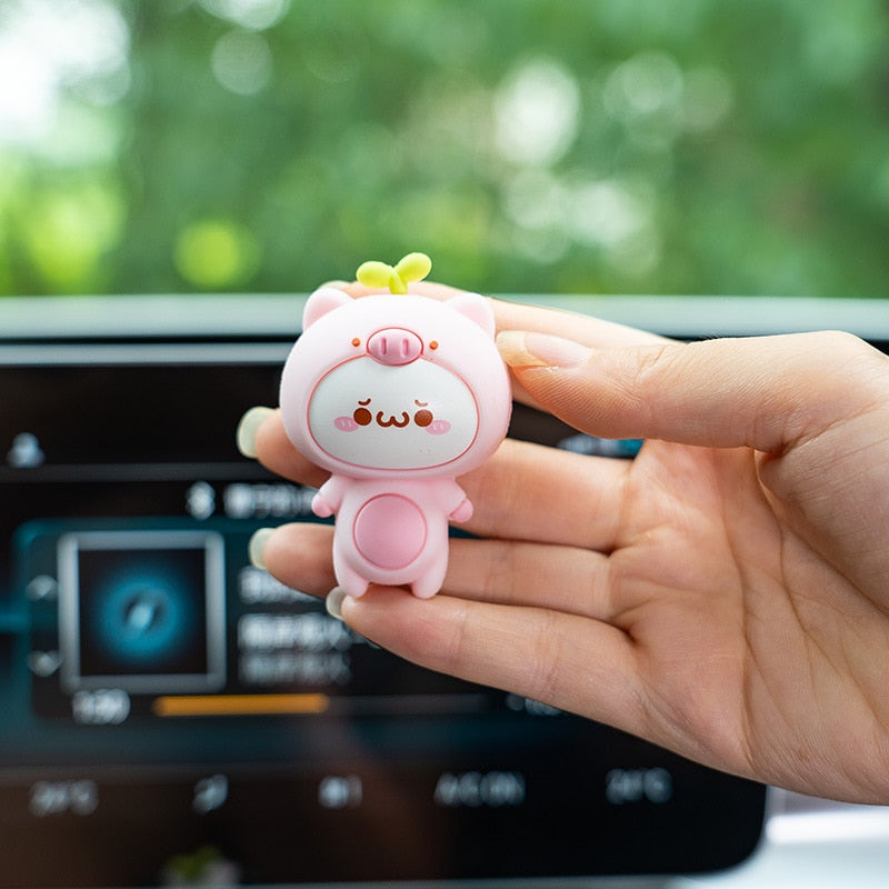 Kawaii Onion Friend Animals Car Air Refresher Perfume Accessories - Image 3