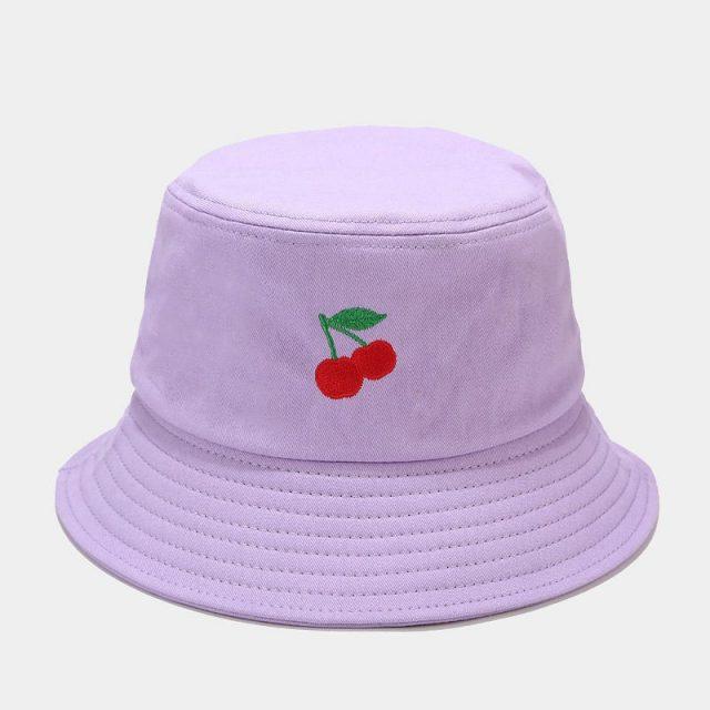 Kawaii Pastel Fruit Bucket Hat - Image 7