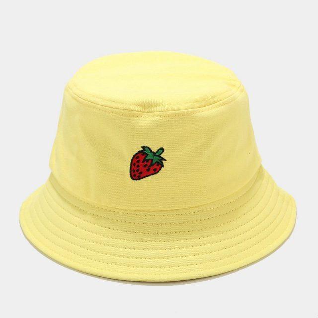 Kawaii Pastel Fruit Bucket Hat - Image 12