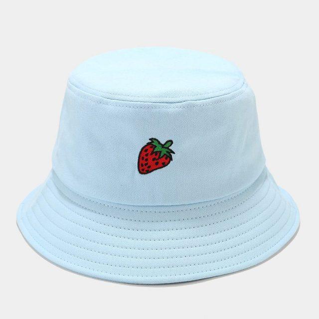 Kawaii Pastel Fruit Bucket Hat - Image 13