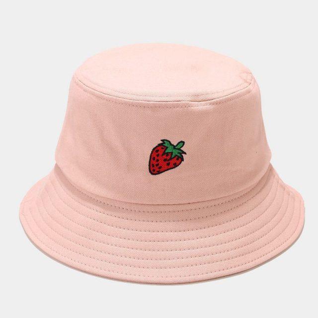 Kawaii Pastel Fruit Bucket Hat - Image 15