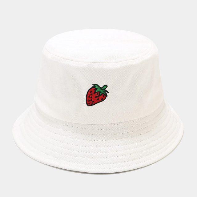 Kawaii Pastel Fruit Bucket Hat - Image 16