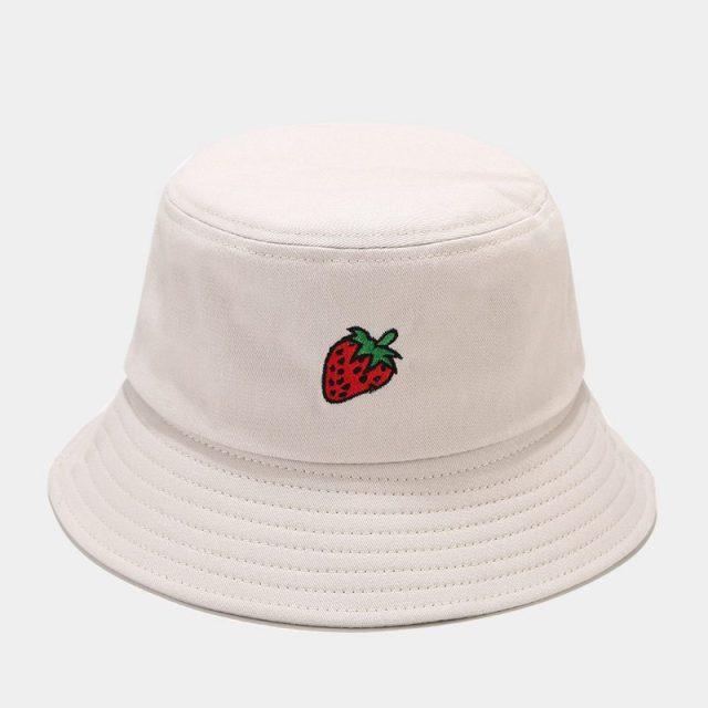 Kawaii Pastel Fruit Bucket Hat - Image 17