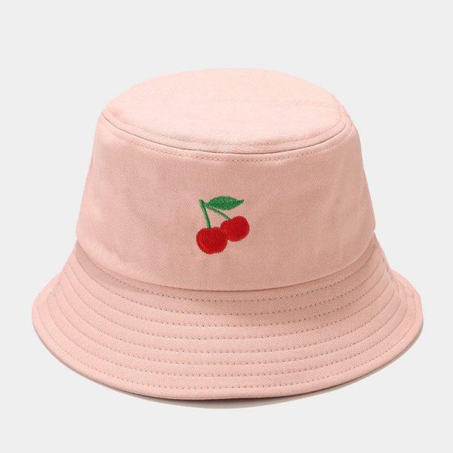 Kawaii Pastel Fruit Bucket Hat - Image 4