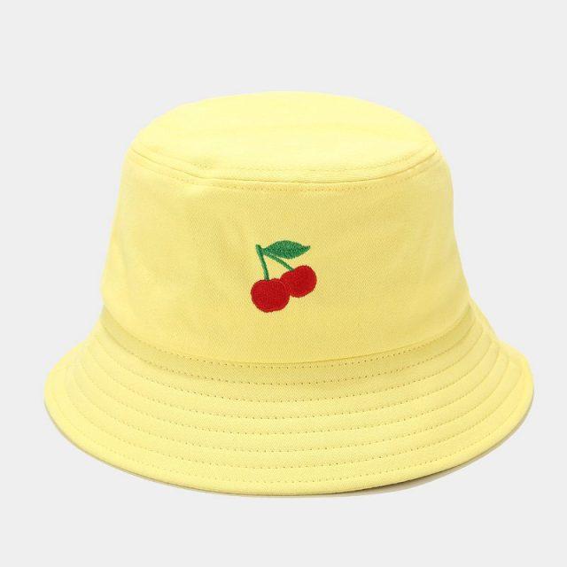 Kawaii Pastel Fruit Bucket Hat - Image 5