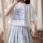 Kawaii Sweet Blue Bear Tee
