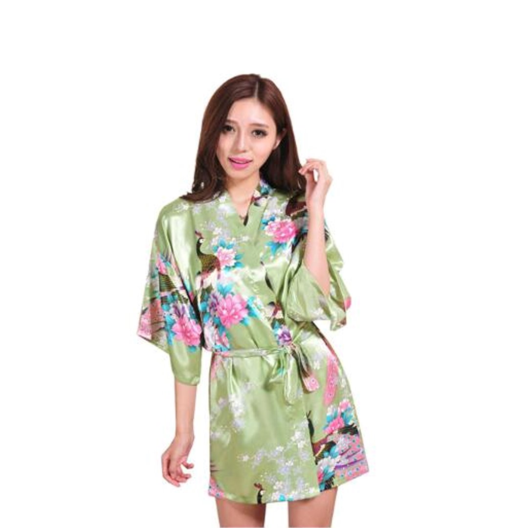 Kimono Short Robe Magnificent Peacock 2nd Collection - Image 9