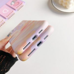 Nostalgic Lilac Dreamy Clouds iPhone Case