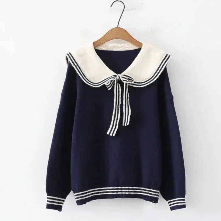 Sailor Moon Inspired Collar Long Sleeve Cardigan - Image 2