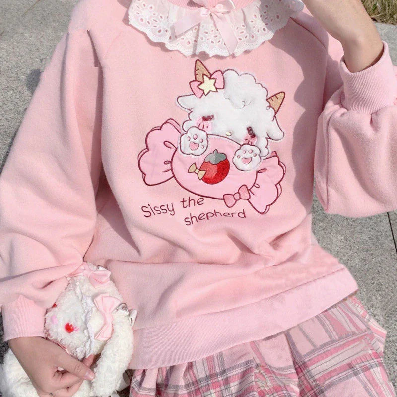 Sweetheart Bunny Crewneck - Image 2