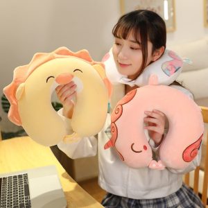 Stuffed Animal Memory Foam U-Shaped Neck Pillow 2023 Collection V2