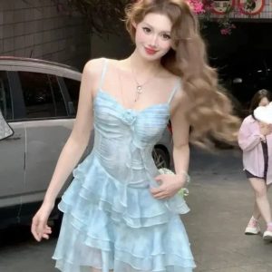 Summer Sweet Chic Sleeveless Dress