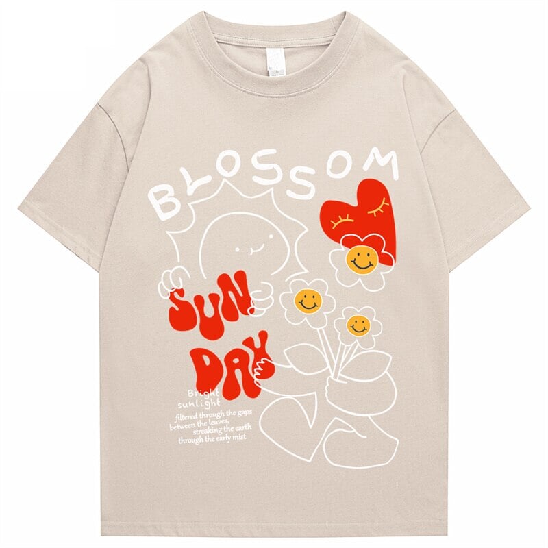 Sun Day Blossom Tee - Image 3