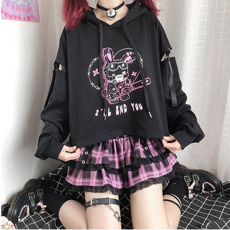 Chainsaw Bunny Hoodie - Image 2