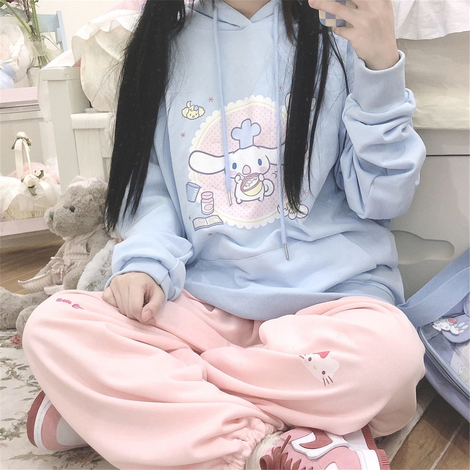 Cinnamoroll Cake Hoodie - Image 2